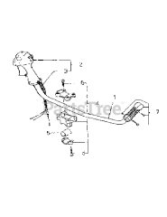 Cub Cadet 541 (590-541-150) - Cub Cadet Bicycle Handle for ST Series (2001) att2 General Assembly