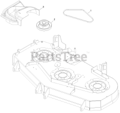 Exmark LZUV3B - Exmark Ultra Vac Triple Bagger for Lazer Z Mower (SN: 315000000 - 315999999) (2015)