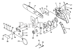 Echo CS-6700 - Echo Chainsaw (SN: 001001 - 023377)