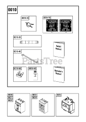 Briggs & Stratton 076151-04 - Briggs & Stratton 48kW Liquid Cooled Home Standby Generator Circuit Breaker, Manuals and Accessories (80014454)