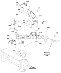 Murray ML 761650 (1695912) - Murray 30" Snow Thrower, 16.5hp, Canada (2010)