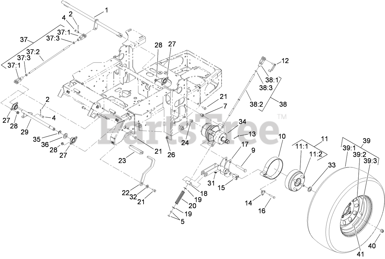 Toro 74444 (Z 400) Toro 48" Z Master ZeroTurn Mower, SideDischarge Deck (SN 310000001