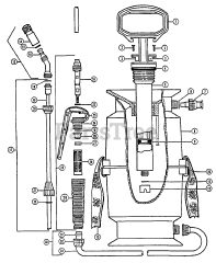 Echo MS-9 - Echo Manual Sprayer Unit Complete