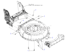 Craftsman M 260 (CMXGMAM201201) (12AVU2BZ793) - Craftsman Walk-Behind Mower (2021) Deck Hardware