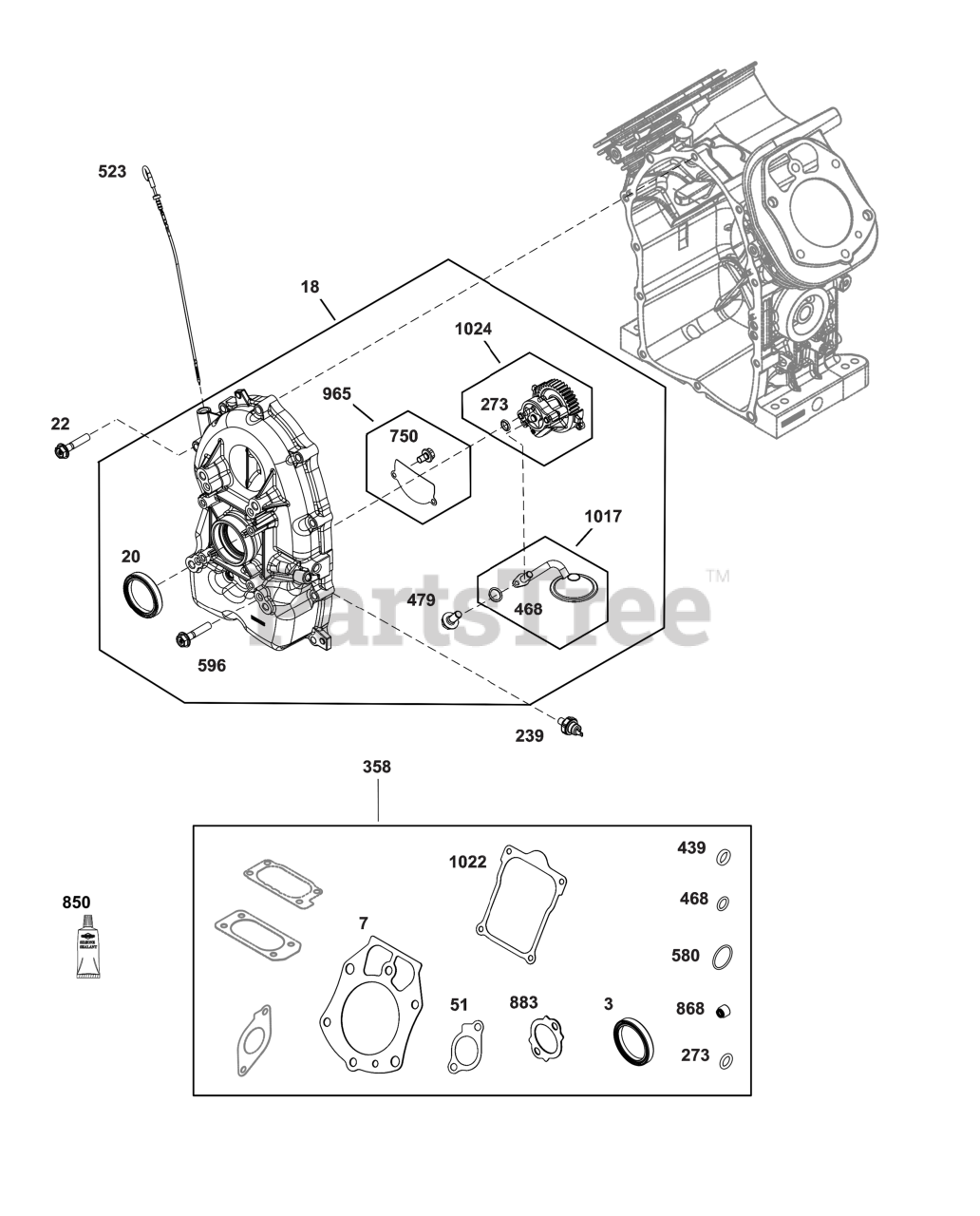 Briggs & Stratton 61G277-0017