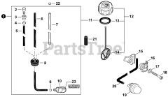 Echo PB-770 H - Echo Backpack Blower (SN: P30613001001 - P30613999999)