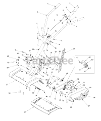 Yard Machines 21A-300A352 - Yard Machines Tiller (2002) (Walmart)