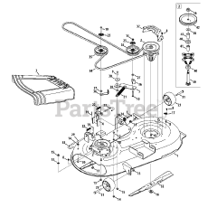 Murray MZ 2142 (17AC2ACS058) - Murray 42" Zero-Turn Mower (2013) Mower Deck