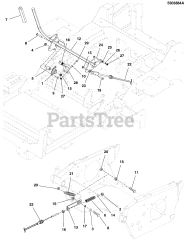 Ferris ISX 3300 (5902066) - Ferris ISX3300 Series 60" Zero-Turn Mower, 31hp Kawasaki Parking Brake Group