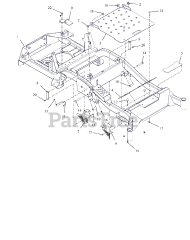 Ariens 991312 - Ariens Apex 52" Zero-Turn Mower, Kawasaki FR (SN: 015000 - 019999)