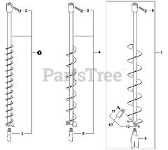 Echo EA-410 - Echo Earth Auger (SN: S05636001001 - S05636999999)