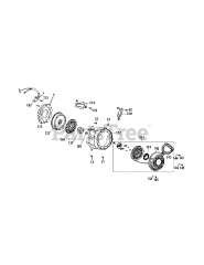 Cub Cadet 375-QU - Cub Cadet 243cc Engine att