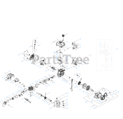 Cub Cadet 675-SU - Cub Cadet 272cc Engine att
