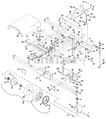 Gravely 889026 - Gravely 50" Deck for Gear Drive Pro-Master Mower (SN: 000101 & Above)
