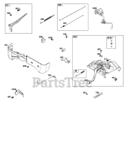 Briggs & Stratton 25T237-0330-H7 - Briggs & Stratton Horizontal Engine Controls Group