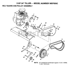 Weed Eater WE F550 C - Weed Eater Tiller