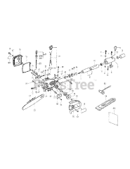 Cub Cadet 536 (590-536-150) - Cub Cadet Pruner Attachment (2001) att Pole Saw Assembly
