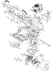 Scag SZL52-23FR (06312) - Scag Liberty Z 52" Zero-Turn Mower, 23hp Kawasaki (SN: N2500001 - N2599999)