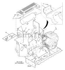 Scag SMT-52A - Scag Turf Tiger 52" Mower Deck (SN: 8560001 - 8569999) Engine And Attaching Parts - Kohler
