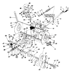 White Outdoor 190-831-190 - White Outdoor 45" Snow Thrower Attachment (1996)