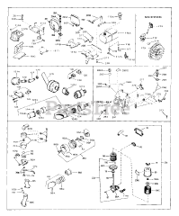 Tecumseh HH50-95022E - Tecumseh Engine Engine Parts List #2