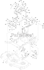 Exmark VXX999GKA72600 - Exmark 72" Vertex X-Series Stand-On Mower, Kawasaki FX1000 (SN: 416150475 - 417930745) (Rev A) (2024)
