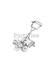 Craftsman 247.29930 (21AB40M1099) - Craftsman Tiller (2011) (Sears)