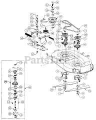 Cub Cadet 2145 (135-234G100) - Cub Cadet Garden Tractor (SN: 239001 - 326005)