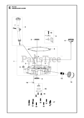 Husqvarna 593230401 - Husqvarna Engine (2021-01) CRANKCASE COVER