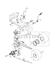 Yard-Man 13AC76LF055 - Yard-Man Lawn Tractor (2011) (Walmart) Transmission Drive Assembly