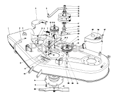 Toro 57357 (11-44) - Toro Lawn Tractor (SN: 005000001 - 005999999) (1985)