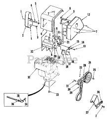 Homelite S-4 (990761) - Homelite 21" Snow Thrower, 4hp