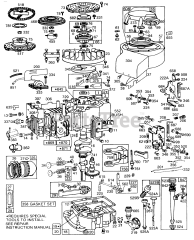 Briggs & Stratton 191707-0628-XX - Briggs & Stratton Vertical Engine