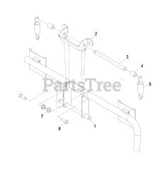 Exmark 109-9764 - Exmark Ultra Vac Bagger for Quest Mower (SN: 720000 - 789999) (2008)