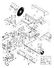 Ariens 824004 - Ariens 36" Rotary Brush (SN: 000501 & Above)