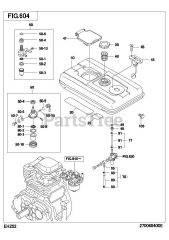 Subaru Robin EH252D23110 (EH25-2) - Subaru Robin Engine 604 Fuel &amp; Lubricant