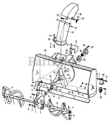 Simplicity 2024791 - Simplicity ST62 Snow Thrower Attachment