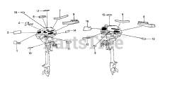 Honda BF2 AM SAB (BAEB) - Honda Outboard Engine, Made in Japan (SN: BAEB-1000002 - BAEB-9999999) LABELS