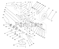 Toro 26633 B - Toro Walk-Behind Mower (SN: 069000001 - 069999999) (1996)