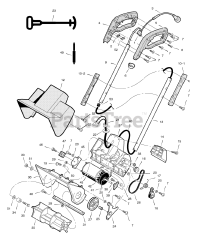 Murray 612100x4NA - Murray 12" Snow Thrower (2004)