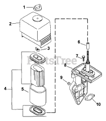 Kohler CS6-971508 - Kohler Command PRO Engine, Basic Version, 6hp, 4.47kW Air intake/Filtration 10-7-3 TP-2504