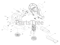 McCulloch MB 2203 (41AA223P077) - McCulloch Blower Blower Assembly
