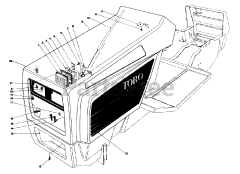 Toro 57360 (11-32) - Toro Lawn Tractor (SN: 006000001 - 006999999) (1986)