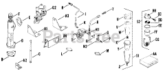 Kohler K662-3357 - Kohler K-Series Engine, Made for E.R. Brenholtz, 24hp, 17kW Fuel Pump 02250061100