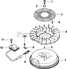 Kohler CV15-41583 - Kohler Command PRO Engine, Basic Version, 15hp, 11.2kW Ignition/Electrical 5-27-290