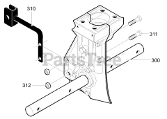 Murray 11052x30C - Murray Cultivator (2001) Transmission Assembly