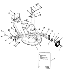 Toro A3-053201 (RR-532) - Toro Rear-Engine Riding Mower (1982)