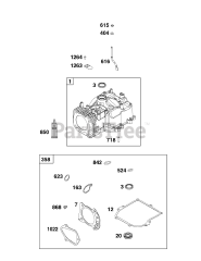 Briggs & Stratton 92J0B-0004-H1 - Briggs & Stratton Vertical Engine Cylinder Group