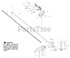 Poulan XT 700 (952711798) - Poulan String Trimmer (2009-03)