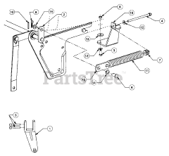 Cub Cadet 551 (190-551-100) - Cub Cadet 45" Snow Thrower Attachment Lift Assist Kit